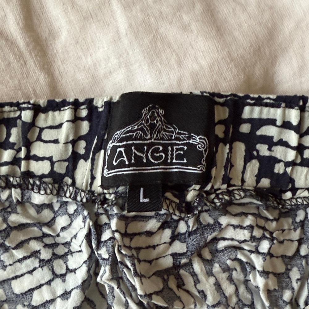 strapless patterned jumpsuit - Picture 4 of 5